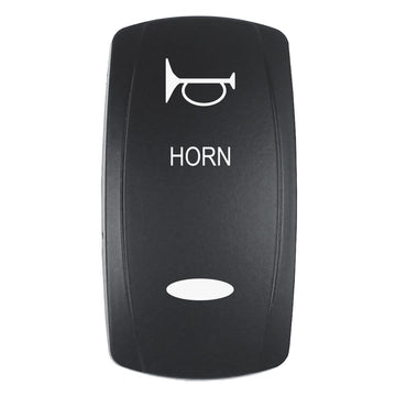 Pacer Horn V-Series Contura Switch Actuator, Black, Dual Light