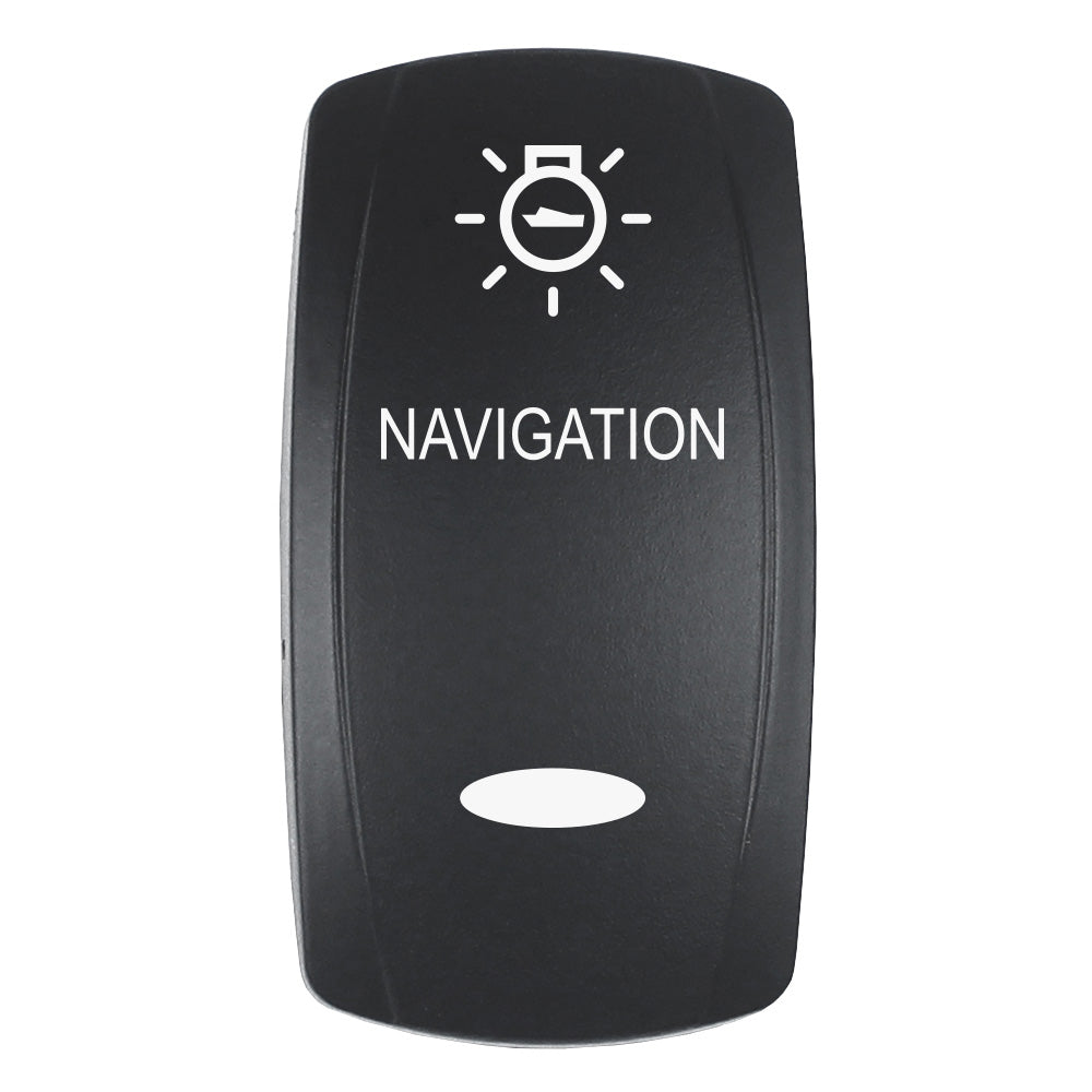 Pacer V Series Contura Laser-Etched 'NAVIGATION' Actuator, Dual-Light