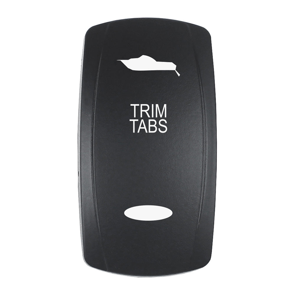 Pacer TRIM TABS Actuator for V Series Contura Switches, Dual Light