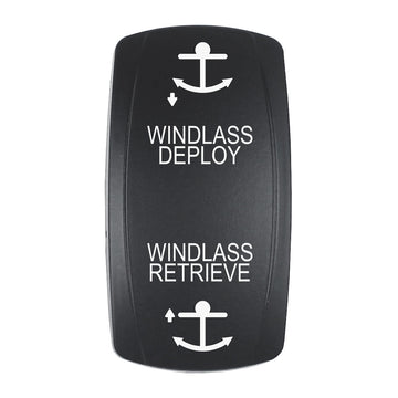 Pacer V Series Contura Switch Actuator, Windlass Deploy/Retrieve - Laser Etched
