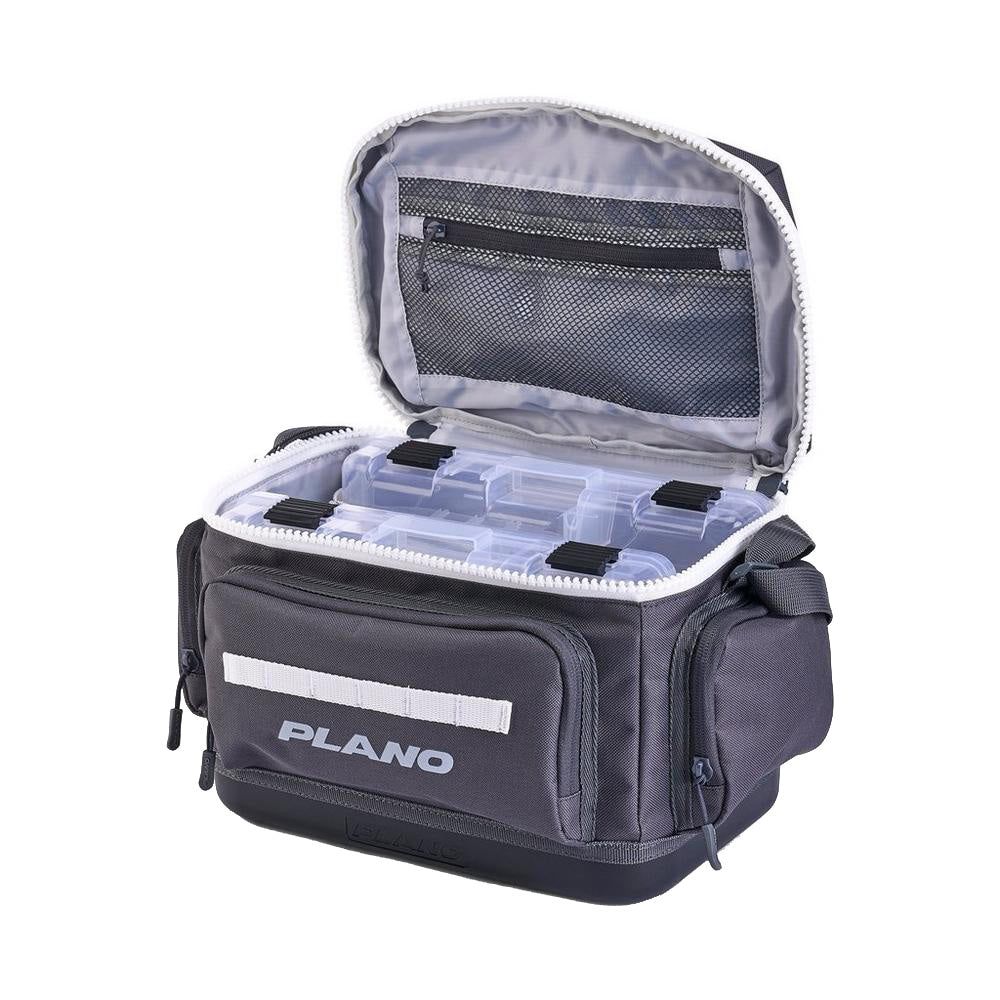 Plano Weekend Series 3600 Tackle Bag, Slate with Molded Waterproof Base