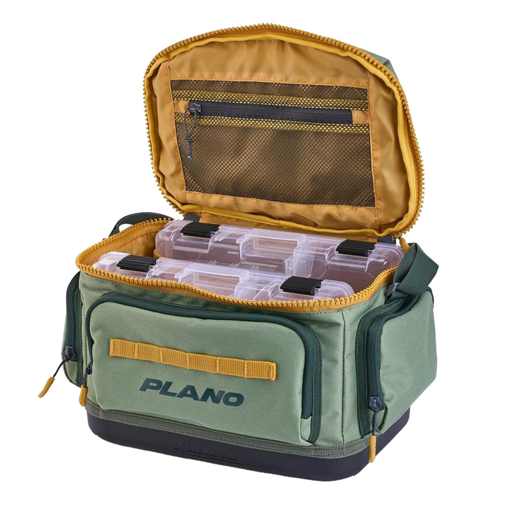 Plano Weekend Series 3600 Tackle Bag, Moss with Waterproof Base
