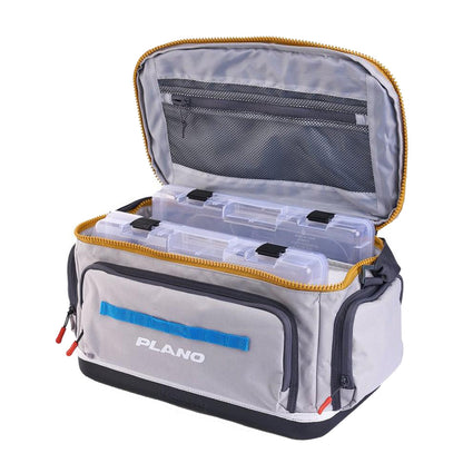Plano Weekend Series 3600 Tackle Bag with 2 Stowaway Boxes, Waterproof Base