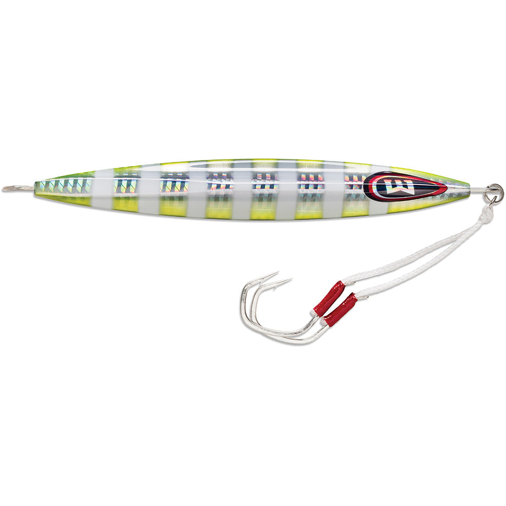 Williamson Kensaki 280 Jig, 7.25" / 280g – Chartreuse Blink