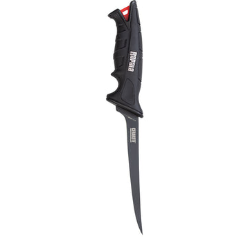 Rapala Stealth FXF Fillet Knife, 6-Inch Medium Flex with Cerakote Blade