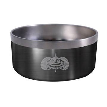 Toadfish Non-Tipping Dog Bowl, Graphite