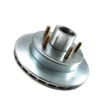 Load Rite Knott 9.75" Vented Dacromet Rotor Complete Kit, 3500 lbs Axle