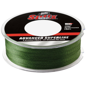 Sufix 832 Advanced Superline Braid, 50lb Test, 600 Yds, Low-Vis Green