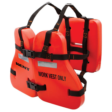 Kent Type V Vinyl Dip Work Vest - Oversized - Fits Chest Size 42"- 68"