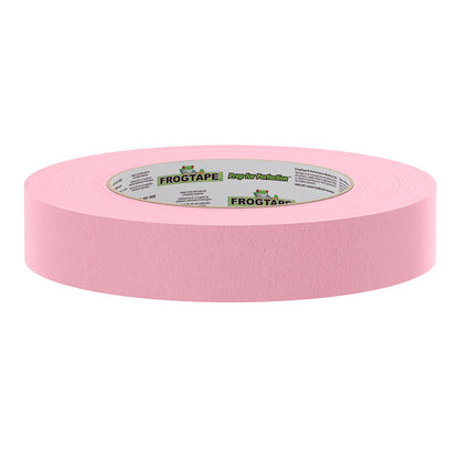 FrogTape CP 325 Pink Masking Tape, 24MM x 55M, 12-Pack, 325°F Rated