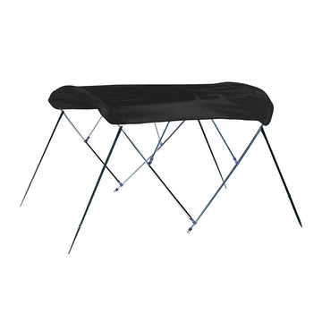 Carver by Covercraft 8'x8' 4-Bow Pontoon Bimini Top w/ Boot - Black Acrylic