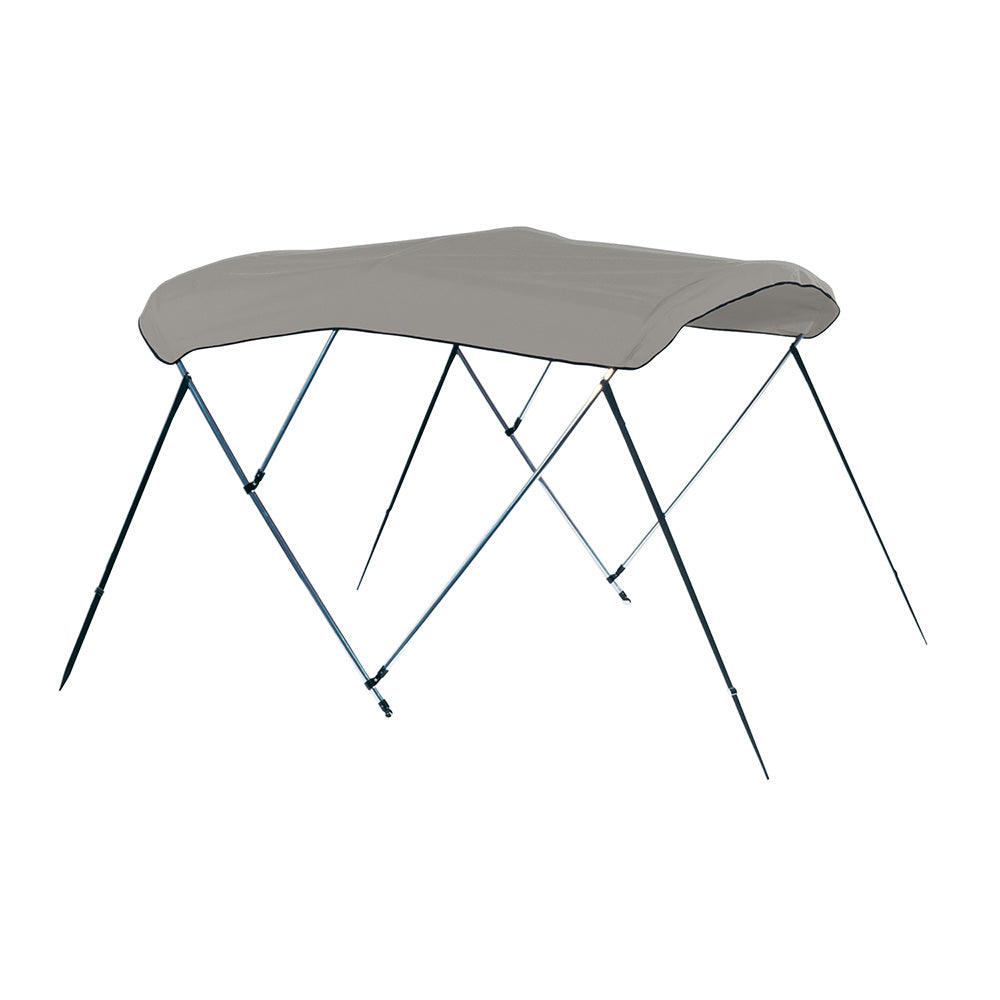 Carver by Covercraft 3-Bow Bimini Top, Cadet Grey – 79-84" W