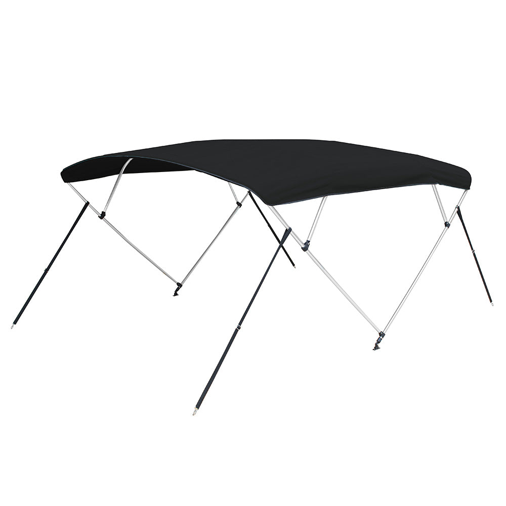 Carver by Covercraft 3 Bow 5487U Bimini Top, Black Acrylic – 10-Year Warranty