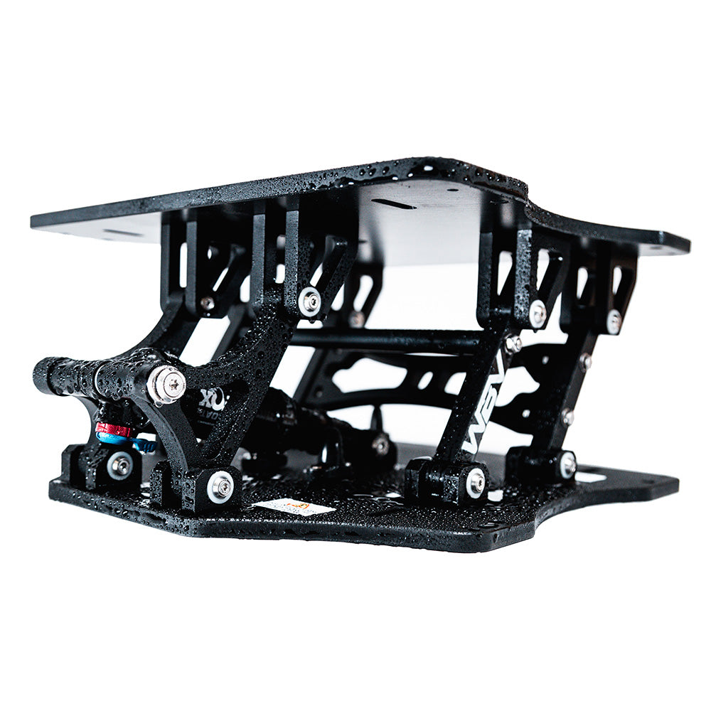 SHOCK-WBV C Series Shock Absorber Seat - Fox Black V2, 84mm Travel, Made in UK