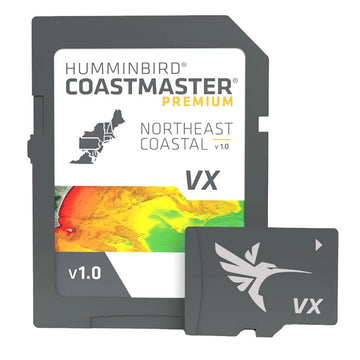 Humminbird CoastMaster Premium Northeast Coastal V1 Digital Chart Card