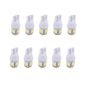 Scandvik LED T10 Wedge Base Bulb, 12V Warm White (10-Pack)