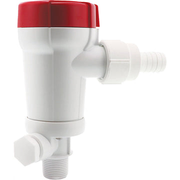 Rule 500 GPH Livewell Pump, Straight Seacock Inlet, 12VDC