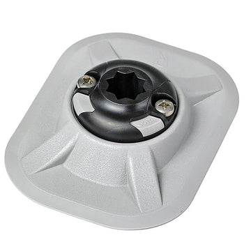 RAILBLAZA RibPort Base with 3M VHB Backing, 4.5x6 Inch – Grey