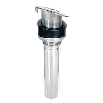 Tigress Screwless 9" Rod Holder, 15-Degree 316 Stainless Steel