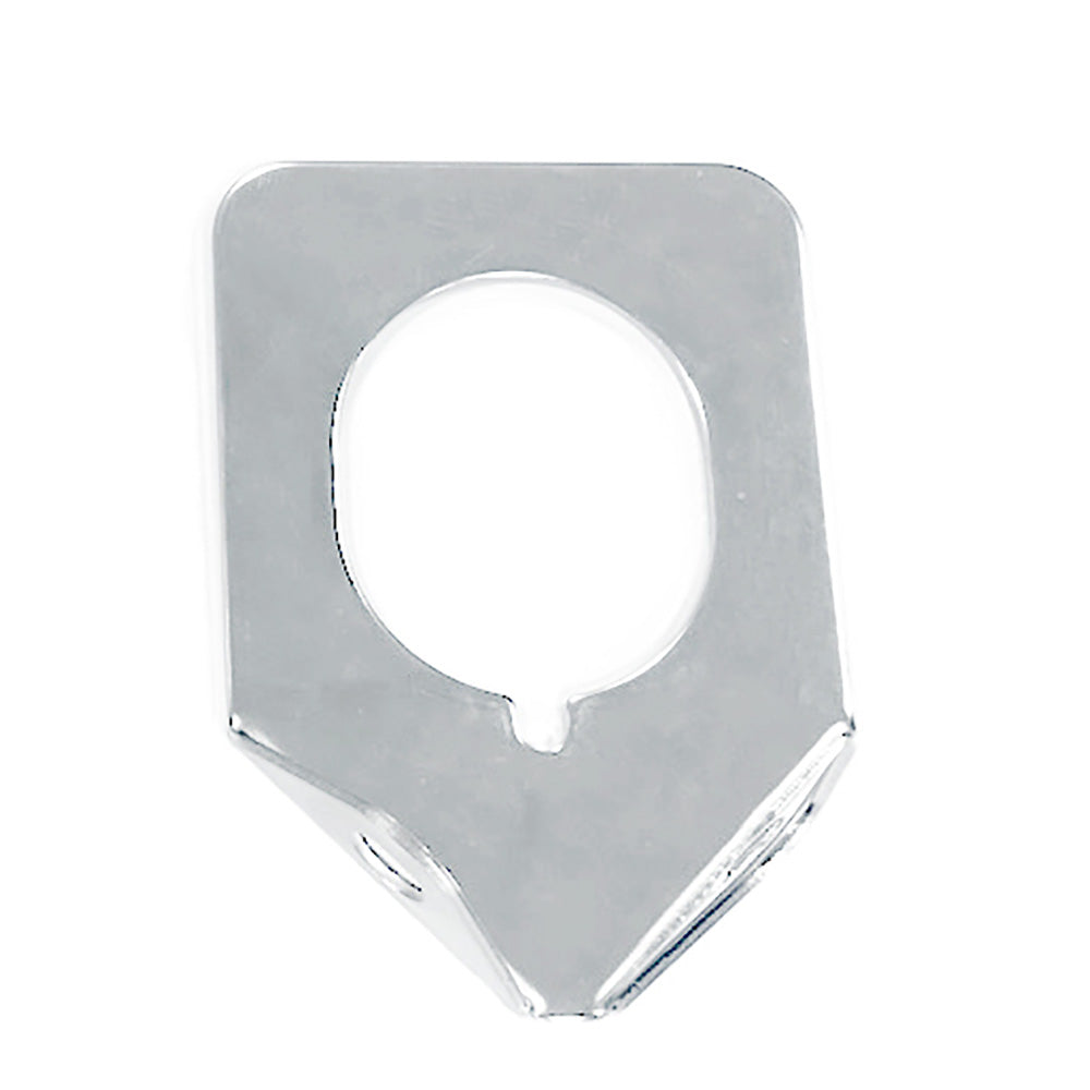 Tigress 9" Backing Plate for Screwless Rod Holders, Stainless Steel