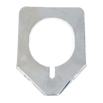 Tigress 10.5" Screwless Swivel Rod Holder Backing Plate, Stainless Steel