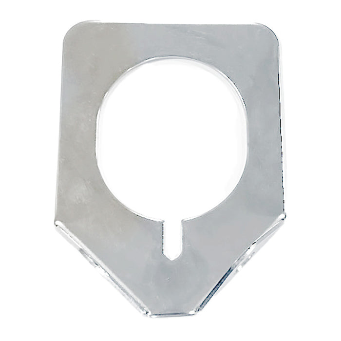 Tigress 10.5" Screwless Swivel Rod Holder Backing Plate, Stainless Steel