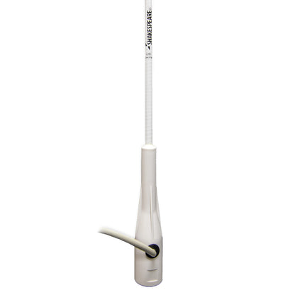 Shakespeare 4351 AM/FM Stereo Antenna, 3' White Fiberglass Marine