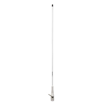 Shakespeare 4351 AM/FM Stereo Antenna, 3' White Fiberglass Marine