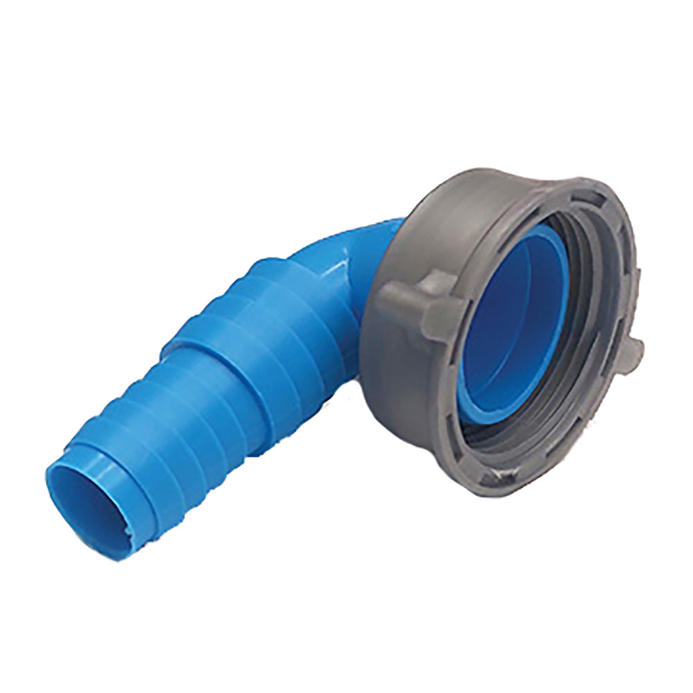 Scandvik Flexible Adaptor, 1-1/2" F to 3/4" – 1" Hose Barb