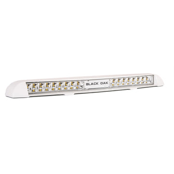 Black Oak LED Low Profile Marine Bar, 19" Flood – 12,000+ Lumens, IP69K