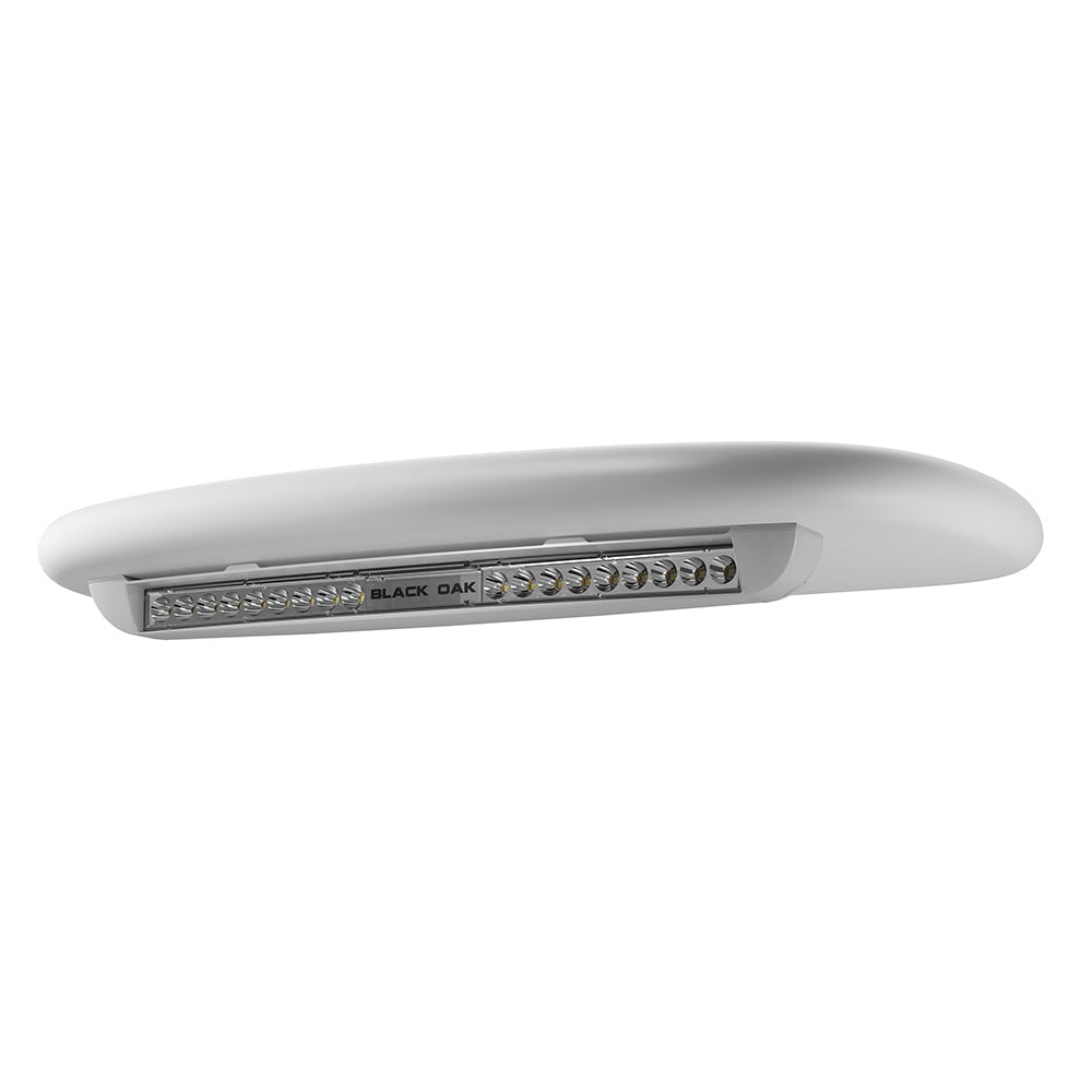Black Oak Low Profile Marine Bar, 19 Inch Spot, 12,000 Lumens, IP69K Rated