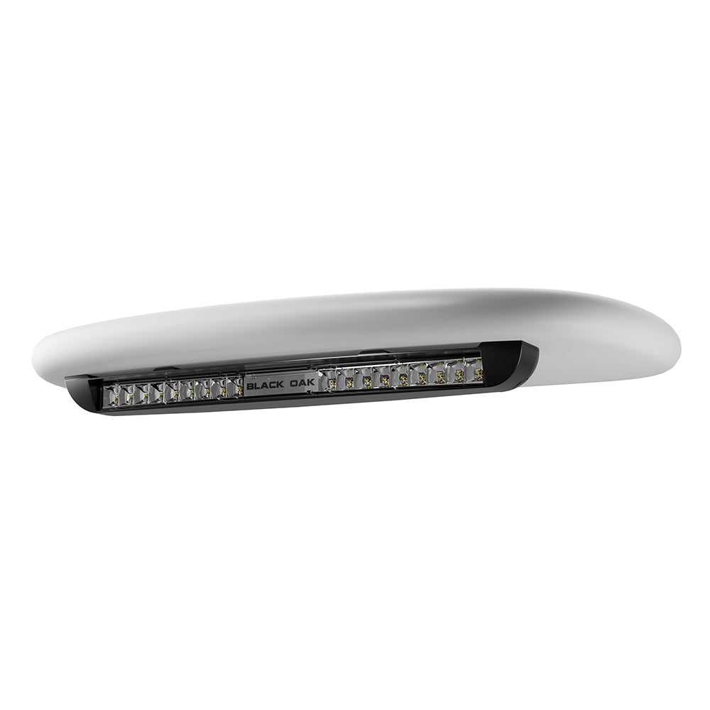 Black Oak LED LP-BXU Low Pro Marine Bar, 19" Flood, 12000 Lumens, IP69K