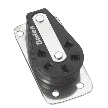 Barton Marine Size 3 45mm Plain Bearing Cheek Block, 400kg SWL – Made in UK