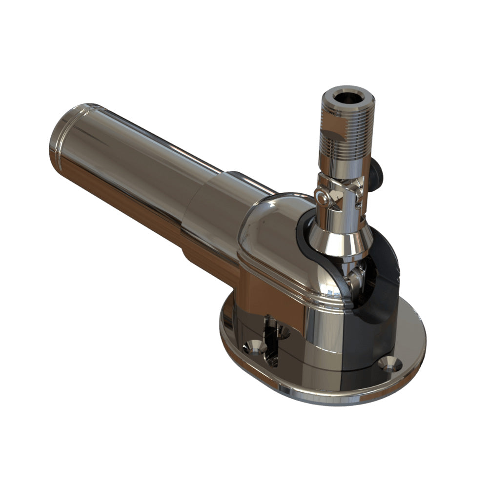TACO Marine GS-860 Grand Slam Electric VHF Antenna Mount, 12V, 1"-14 Thread