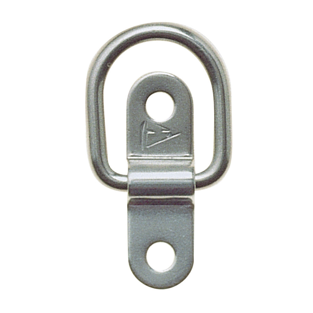 C. Sherman Johnson Hinged Mini Pad Eye, 3/16" T-316 Stainless Steel