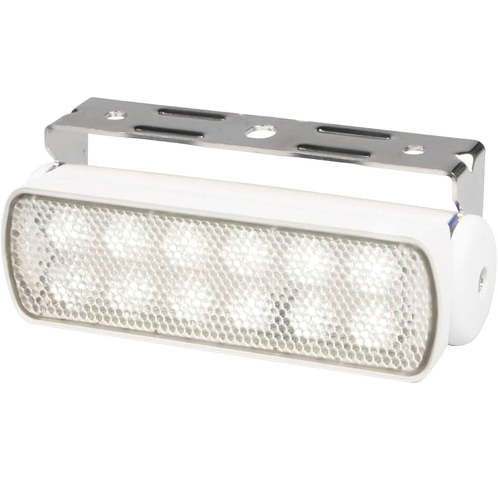 Hella Marine 980670311 LED Floodlight Spread, White Housing, 200 Lumens