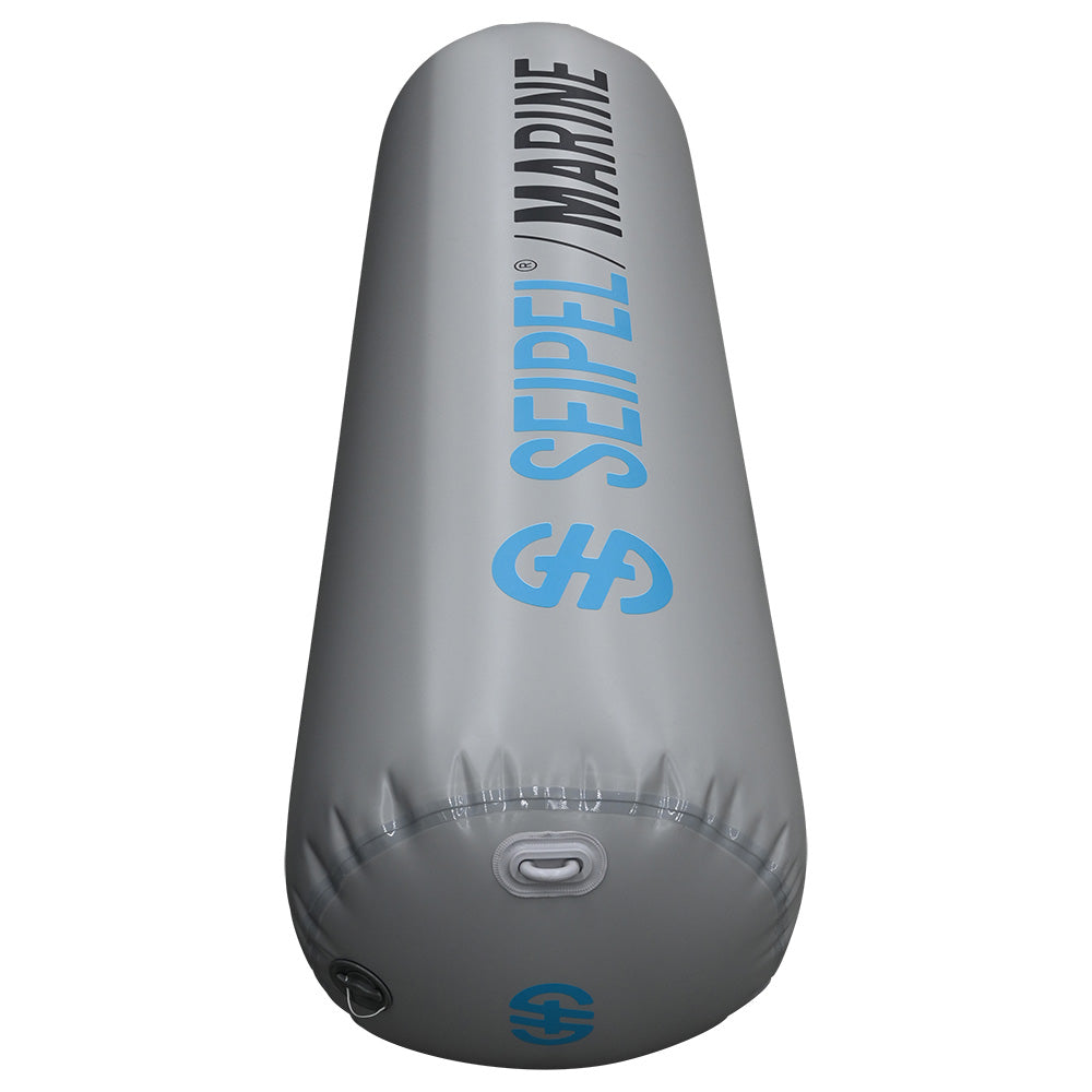 Seipel Marine Heavy-Duty 5' Inflatable Boat Bumper, Grey
