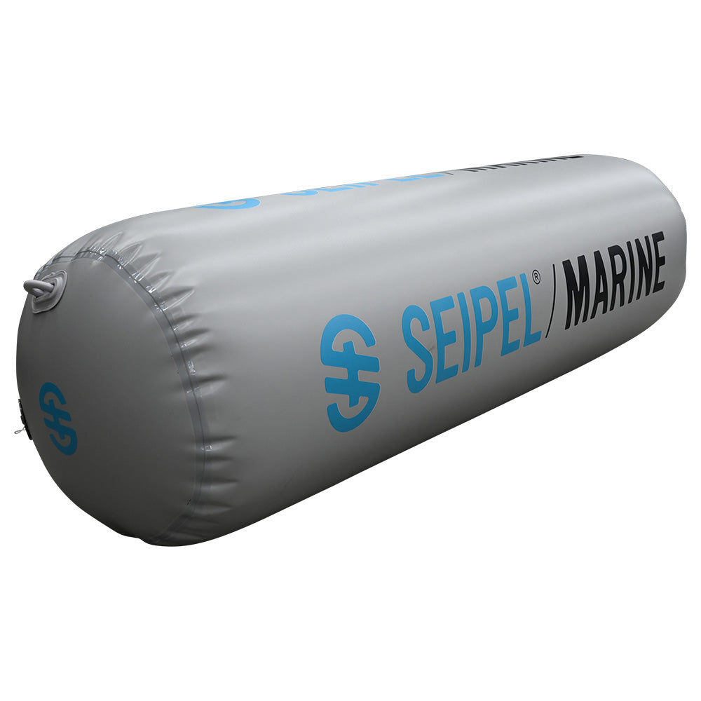 Seipel Marine Heavy-Duty 5' Inflatable Boat Bumper, Grey