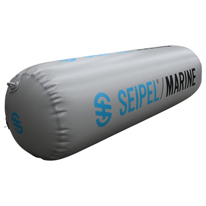 Seipel Marine Heavy-Duty 5' Inflatable Boat Bumper, Grey