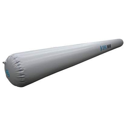 Seipel Marine 20' Inflatable Boat Bumper, Grey – Heavy-Duty Protection