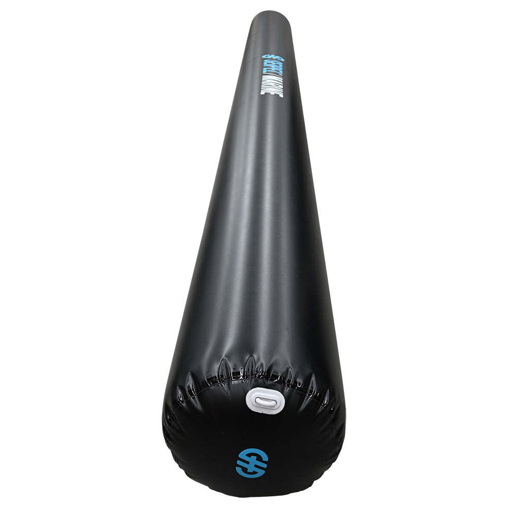 Seipel Marine 20' Inflatable Boat Bumper, Black – UV Resistant