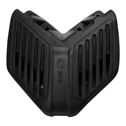 Seipel Marine EVA Corner Dock Fender, Black, L11.75"xW11.75"xH7.75"