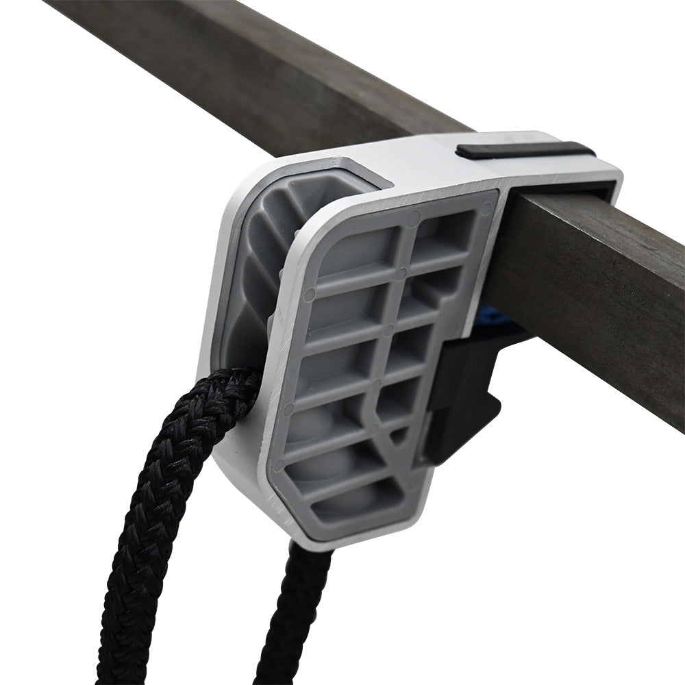 Seipel Marine Pontoon Fender & Dock Line Hanger, 2-Pack – Aluminum, Adjustable