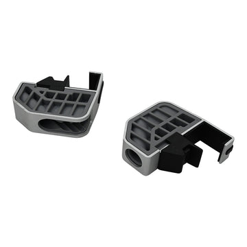 Seipel Marine Pontoon Fender & Dock Line Hanger, 2-Pack – Aluminum, Adjustable