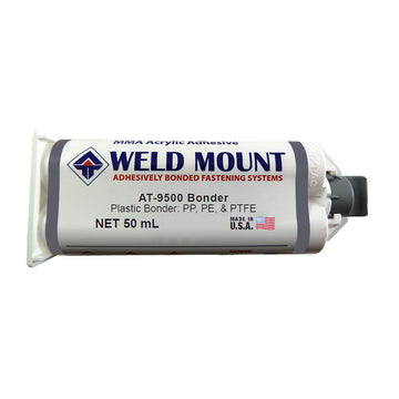 Weld Mount AT-9500 Polybonder Cartridge, 50ml High-Strength MMA Acrylic Adhesive
