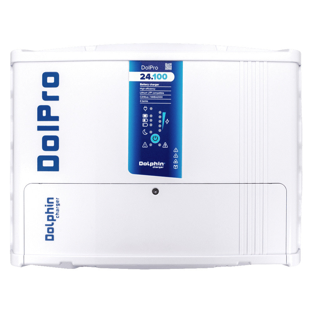Dolphin Charger PRO Evo3 Marine Battery Charger, 24V 100A, NMEA 2000 Certified