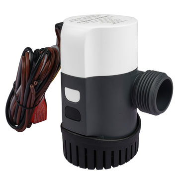 Commodore 1100 GPH Non-Automatic Bilge Pump, 12V – Marine Certified