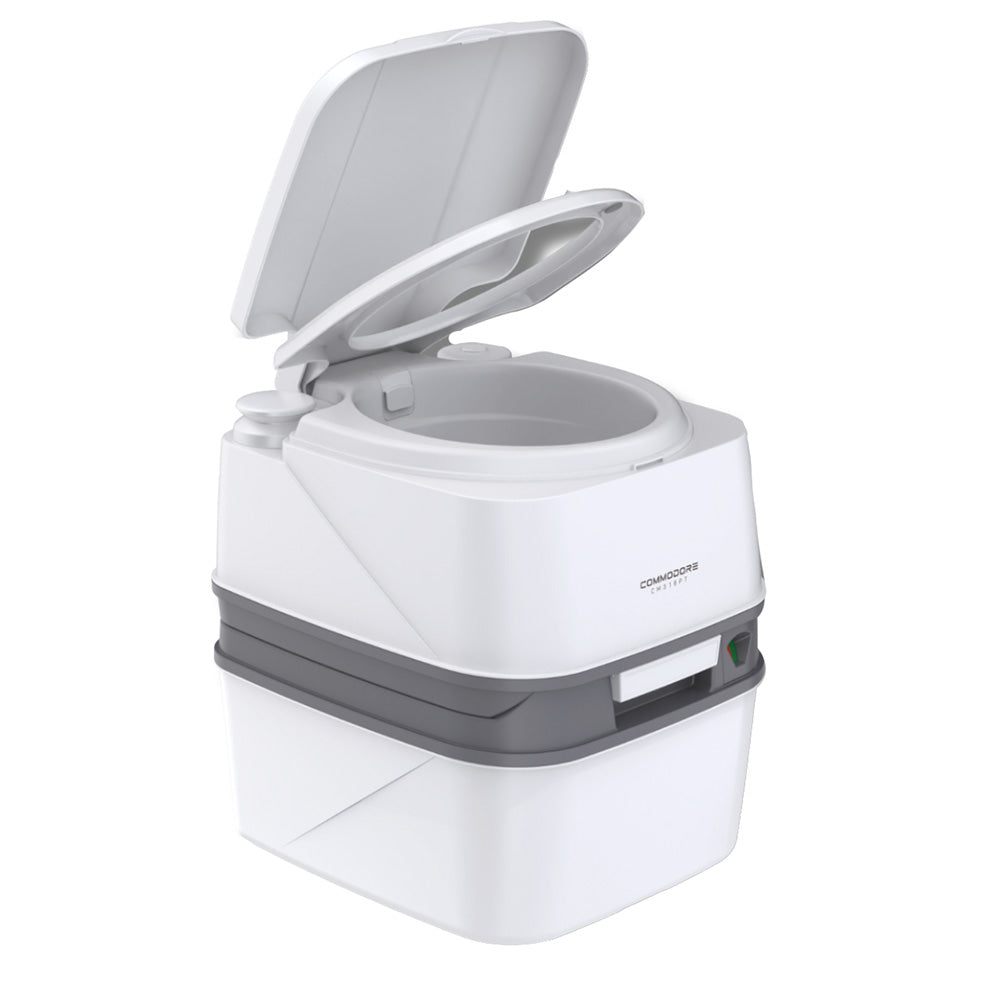 Commodore CM-3-18PT Premium Portable Travel Toilet, 18L Waste Tank