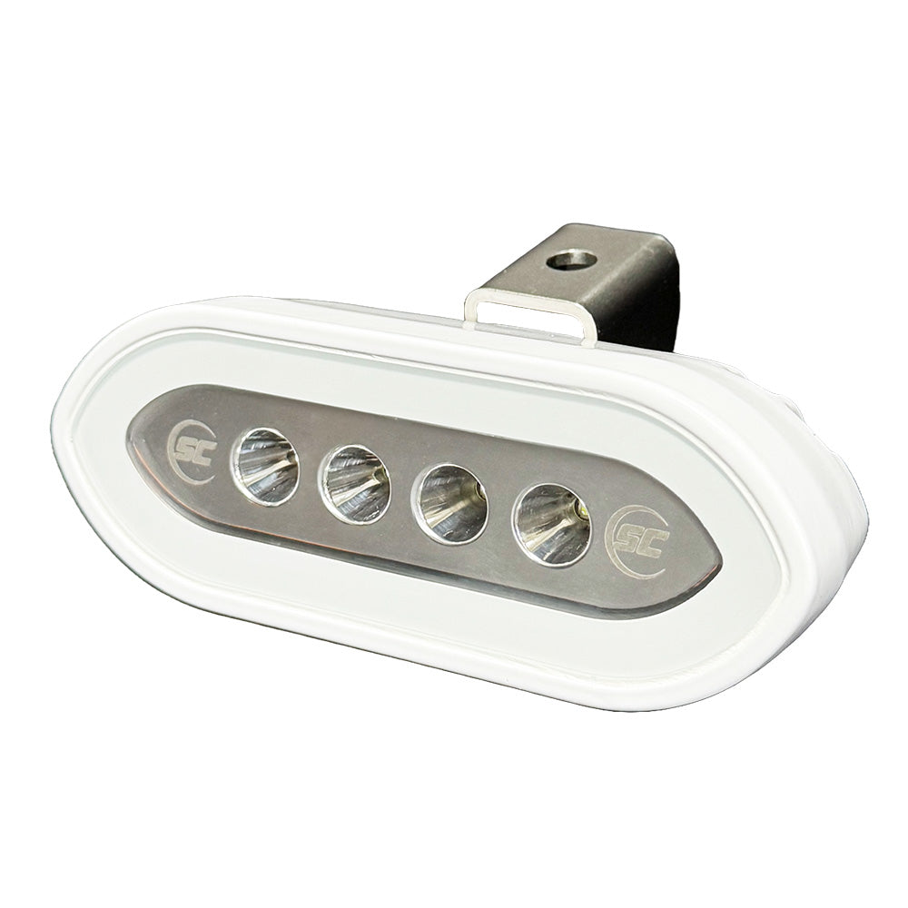 Shadow-Caster Marine LED Spreader Light SCM-SLB4X, 3000 Lumens, White Housing