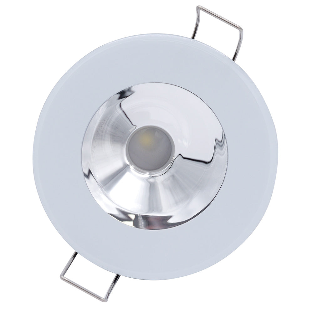 Lumitec Illusion Flush Mount LED Down Light, Spectrum RGBW Warm White